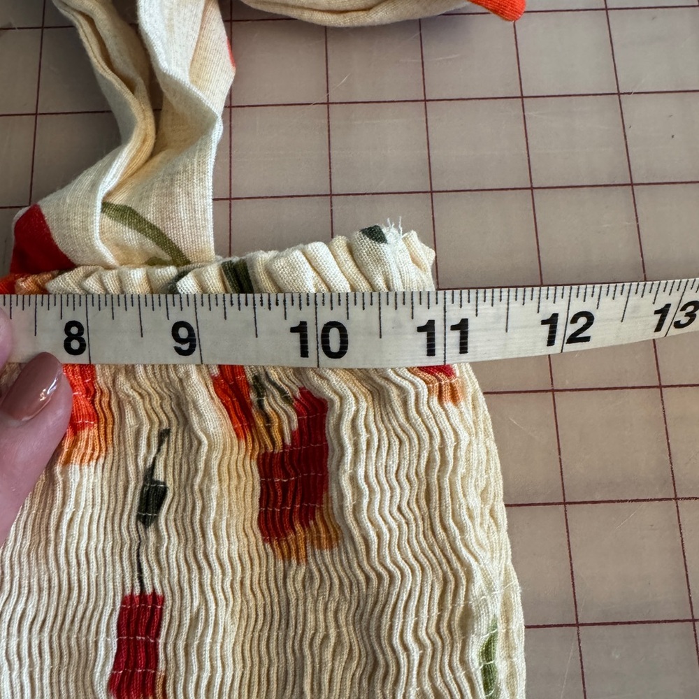FARM Rio Sundress Mini Tie Shoulder Pitanga Cherry Print Size S - Picture 9 of 11